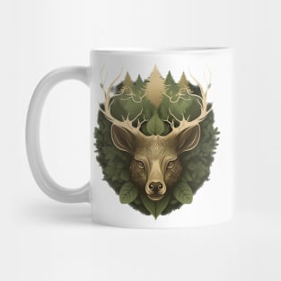 Nature Lover Deer Bear - Designs for a Green Future and Hunters Mug